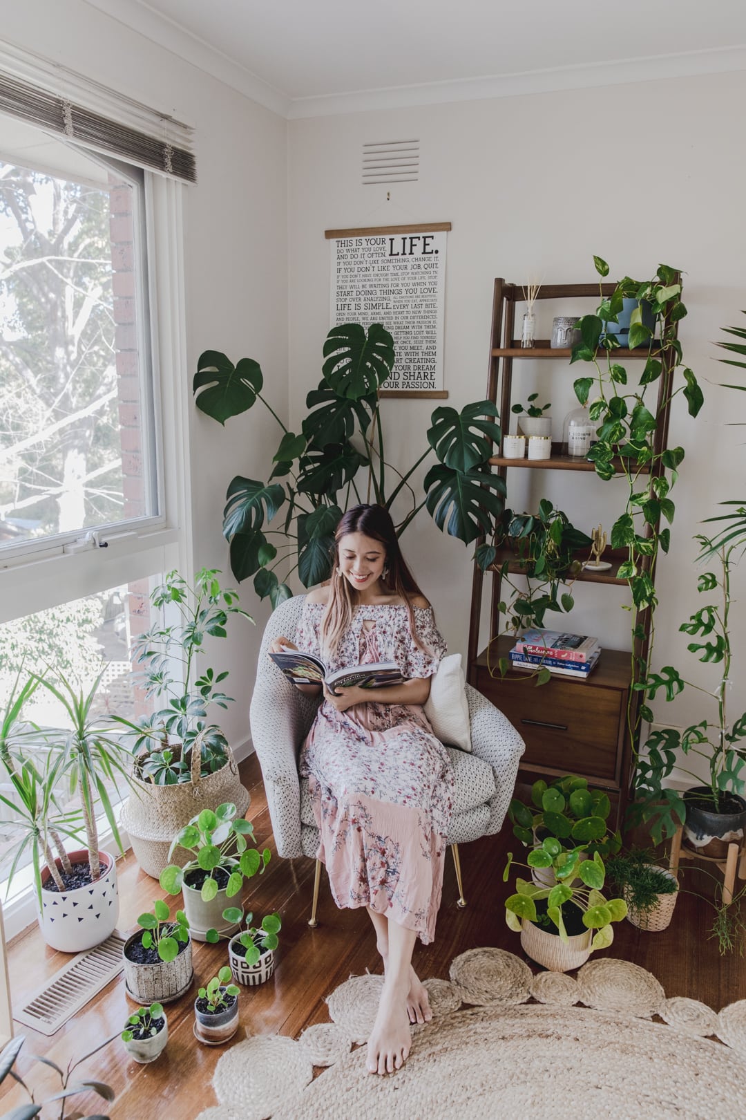 Cozy plant corner
